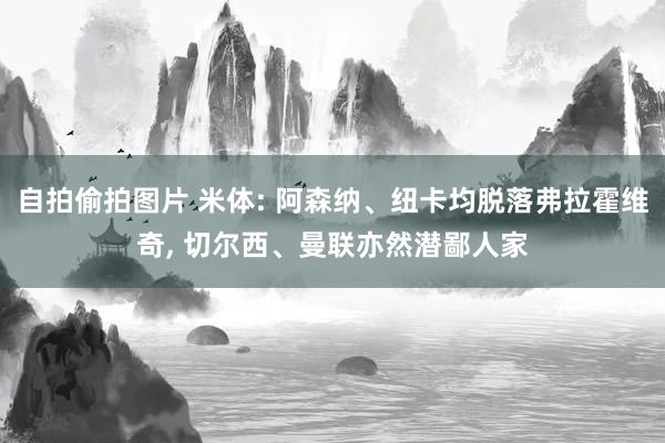 自拍偷拍图片 米体: 阿森纳、纽卡均脱落弗拉霍维奇， 切尔西、曼联亦然潜鄙人家